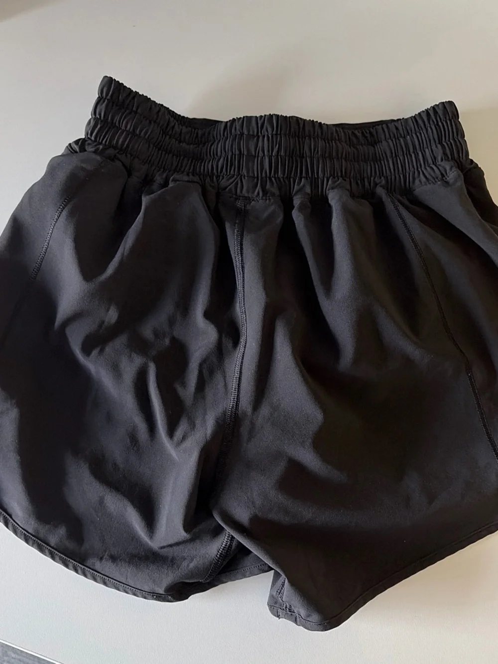 lululemon athletica Black High-Rise Athletic Shorts